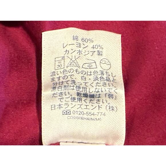 Lands’ End Long Sleeved Top Floral Blouse Size L - Picture 9 of 10